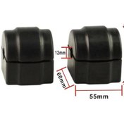 Resim Lasonstiges Bm 528i 535i 530i İçin Arka Süspansiyon Sabitleyici Salınım Önleyici Burç 33556788861 Bir Set F10 F11 F18 Sabitleyici Çubuk 