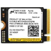 Resim Micron 2400A 512GB M.2 2230 Nvme SSD 
