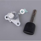 Resim Honda Jazz 2003-2008 İçin Anahtarlı Ön Sağ Kapı Kilidi Silindiri - Kaiyi 