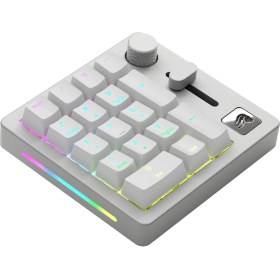 Resim Storemax Gmmk Kablosuz Numpad - Fox Switches, Gri/beyaz 