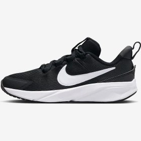 Resim Nike Star Runner 4 Nn Ps Çocuk Koşu Ayakkabısı Dx7614 001 Siyah 
