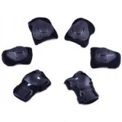 Resim Xinhang Çocuklar Için Koruyucu Dişli Seti Diz Pedleri (Siyah) (Yurt Dışından) 