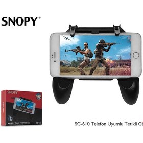 Resim Snopy Rampage Sg-610 Pubg-Fortnite Uyumlu Ateş Tetikli Gamepad 