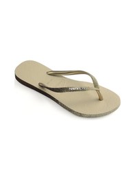 Resim Havaianas Kids Slim Glitter Kadın Plaj Terliği 4146975 Dore Altın 