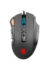 Resim Biogame BM-G7 Giant RGB Makrolu 10.000 DPI 12 Tuşlu Örgü Kablolu 2X Tuş Optik Oyuncu Mouse 