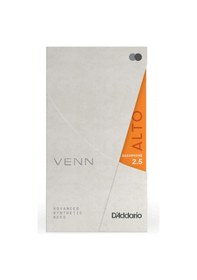 Resim D'addario Vas0125g2 Venn G2 Sentetik Alto Saksafon Kamışı No: 2.5 Profesyonel - Tekli Paket Sentetik Hibrit Yapı, Esnek Ve Parlak Tonlar 