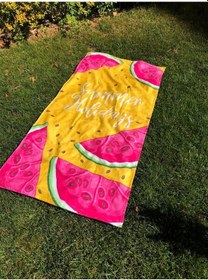 Resim Marte Home Summer Holidays - Baskılı Plaj Havlusu 