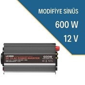 Resim Lexron 600W-12V Modifiye Sinüs Inverter 