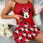 Resim Disney Minnie Mouse Atlet ve Şortlu Pijama Takımı 