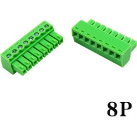 Resim Geçmeli Klemens 8 Pin 3.81mm Dişi 