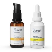 Resim The purest solutions leke karşıtı cilt aydınlatmaya yardımcı bakım seti 