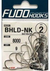 Resim Fudo 8001 Bait Holder Black Nikel Delikli Sap No:1 - Standart 