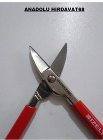 Resim Izeltaş 180 Mm Makas Kuyumcu Makası Sac Makası Çok Amaçlı Makas 