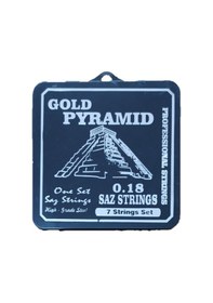Resim Pyramid 0.18 Kısa Sap Bağlama Teli+Tezene 