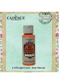 Resim Style Matt Enamel Cam & Porselen Boyası 59 Ml. E-339 Açık Mercan Diğer 