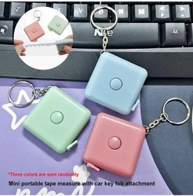 Resim Hightower Mini Kemer Ölçer Anahtarlık, Abs Malzeme, Kolay Taşınabilir, Evrensel Uyumlu, Polychrome. 