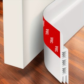 Resim PEHOTO 93.98cm Uzun Kapı Rüzgar Stoperi - Ayarlanabilir Hava Sızdırmazlık Bandı, Soğuk Yalıtım, Gürültü Azaltma ve Kapı Altı Süpürme için, Dayanıklı Silikon Malzeme, Dış ve İç Kapılar için Uygun, Kolay Kurulum, Kapı Sızdırmazlık Hava Sızdırmazlık Bandı 