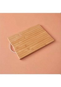 Resim Bambu Kesme Tahtası 24x34 Cm Çok Renkli 