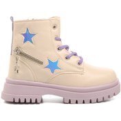 Resim Pepino Bej Lila Poliüretan Kız Çocuk Bot Çok Renkli 