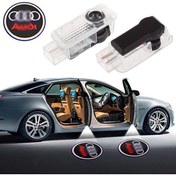 Resim beyaztuning Audi A4 Kapı Altı Hayalet Logo Orjinal Lazer Led 2002-2008 