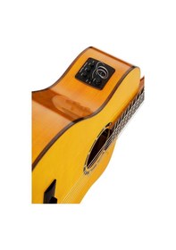 Resim Ortega Family Series Pro Flamenco Elektro Klasik Gitar Natural 