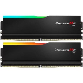 Resim Gskıll Ripjaws M5 RGB F5-6400J3648F16GX2-RM5RK 32 GB (2x16) DDR5 6400 MHz CL36 Kit Ram 