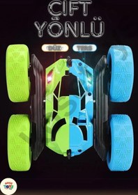 Resim kosetoys Uzaktan Kumandalı Araba Full Fonksiyon Şarjlı Plastik Işıklı 4x4 25 Km Hız !! 