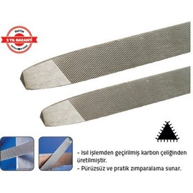 Resim Tomax Üç Köşe Eğe 7" Slim 12 Adet 