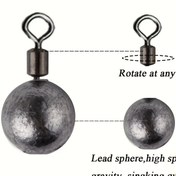 Resim 10 adet Kurşun Balıkçılık Sıkılaştırıcı Assortment - 3.5g, 5g, 7g, 10g, 14g - Carp Balıkçılığı Aksesuarları 