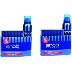 Resim Snob Parfüm Classic +deodorant Set 2 Adet 
