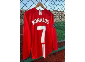 Resim Legent Lady Ronaldo Uzun Kol Kırmızı Forma 