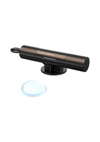 Resim Seametal Ac02 Şerit Desen Araba Cam Kırıcı 2'si 1 Arada Metal Çekiç + Emniyet Kemeri Kesici Araba Güvenlik Kaçış Çekiç - Siyah 