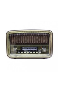 Resim Hediye Kesesi Crownwell Ahşap Nostaljik Radyo 