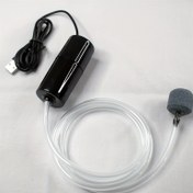 Resim USB ile Çalışan TUNFAN Sessiz Akvaryum Hava Pompası - Taşlı Taşınabilir Mini Balık Tankı Havalandırıcı, 5V 1W Düşük Voltaj, Tatlısu & Tuzlu Su Balık Tankları için Kompakt Tasarım, 3 Renk (Siyah/Beyaz/Yeşil/Pembe), Balık Tankı için Hava Pompası, Bakır Motor 