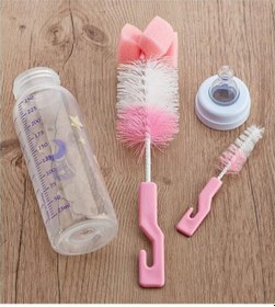 Resim Tahome Pratik Bebek Biberon Temizleme Yıkama Fırçası Hijyenik Fırça Seti 