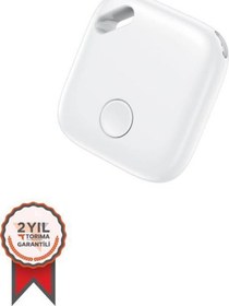 Resim Torima Beyaz F1 Smart Tag Takip Cihazı Apple My Find Uyumlu 