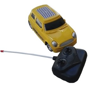 Resim Uzaktan Kumandalı Full Fonksiyon Mini Cooper Hızlı Araba Sarı 