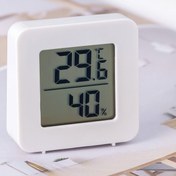 Resim 2 adet Duvar veya Masa Üstü Monteli Mini LCD Termometre Dijital Nem Ölçer - Ev, Avlu, Araba için Doğru Sıcaklık ve Nem İzleme, ABS Malzeme, Pil ile Çalışır, ≤36V Çalışma Gerilimi, Şarj Edilemeyen Düğme Pil, ABS Yapımı, Okunabilir LCD Ekran, Nem İzleme, Pil ile Çalışır, Ev için Mükemmel 