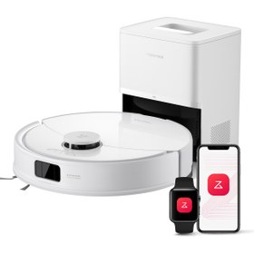 Resim Roborock Q8 Max Pro Plus Akıllı Robot Süpürge Beyaz 