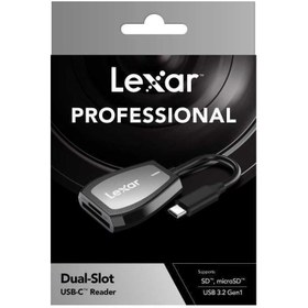 Resim Lexar USB-C Dual-Slot Kart Okuyucu 