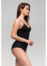 Resim Siyah Mı Emay 1925 Soft Pedli Çıtçıtlı Body Siyah 