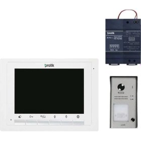 Resim Pratikkart Villa Tipi 7'' Görüntülü Diafon Sistemi 1 Daire 