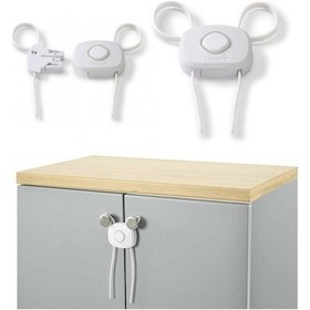 Resim Safety 1St Bebek Güvenlik Esnek Dolap Kilidi Ayarlanabilir Pd005 Çok Renkli 