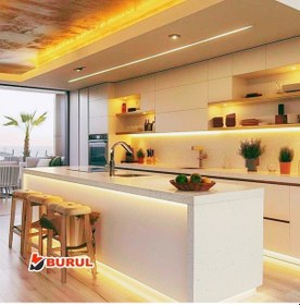 Resim 5 Metre Gün Işığı Şerit Led Aç Kapa Anahtarlı Ve Adaptörlü Sb-655 