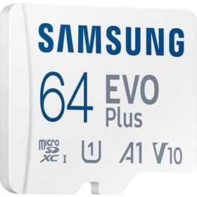 Resim Samsung Uyumlu Evo Plus 64 Gb Micro Sdxc 160mb/sn Mb-mc64sa/tr Hafıza Kartı 