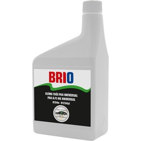 Resim Brio 0304-PAG1000 KLİMA YAĞI PAG UNİVERSAL R134A + 1234YF + EV 1000 ML 