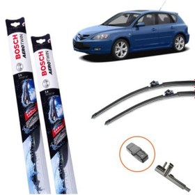 Resim Mazda 3 Hb Muz Silecek Takımı Ön Bosch Aerotwın 2004-2008 N11.4524 