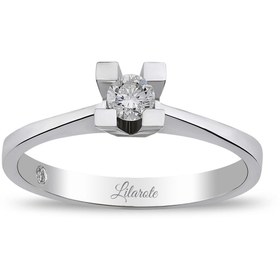 Resim Lilarote Pırlanta 0.15 Ct Tektaş Pırlanta Yüzük 