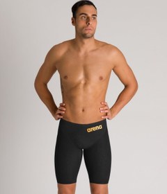 Resim Arena Erkek Karbon Yarış Mayosu Powerskin Carbon Glide Jammer Siyah 003665105 YZM 
