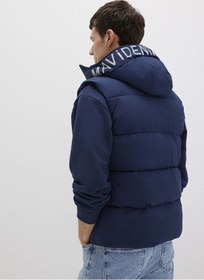 Resim Mavi Koyu Lacivert Erkek Yelek M0110089-82318 Koyu Lacivert 